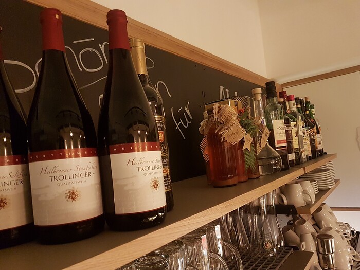 Frau Hopf im Schloßcafé in Tübingen, Foto 90