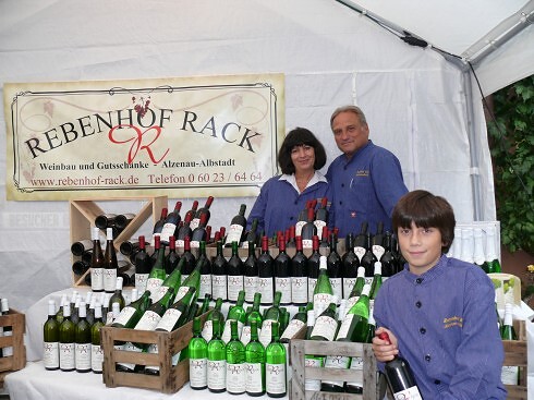 Restaurant Weingut und Gutsschänke Rebenhof Rack in Alzenau in Unterfranken
