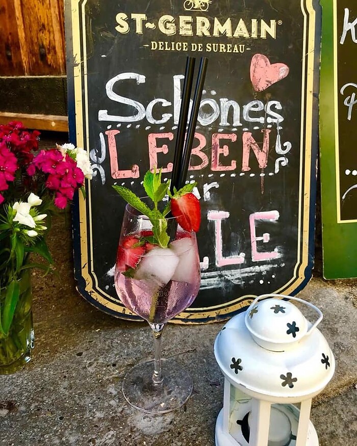 Frau Hopf im Schloßcafé in Tübingen, Foto 49