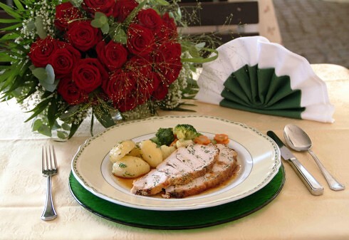 Restaurant im Hotel Post in Burghausen