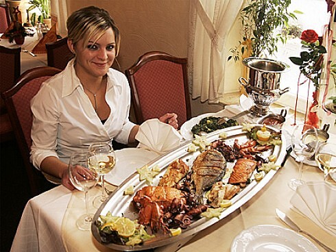 Restaurant im Hotel Doppeladler in Rees