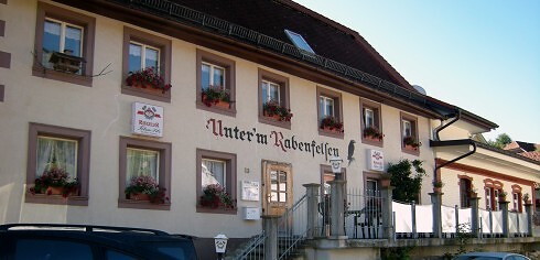Gasthaus Unterm Rabenfelsen in Todtnau