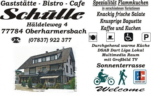 Restaurant GEKI Automaten GmbH in Oberharmersbach