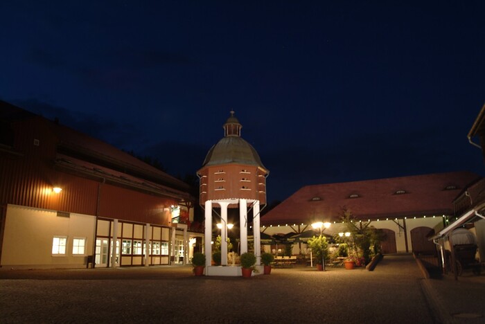 Wernesgrüner Brauerei Gutshof in Wernesgrün