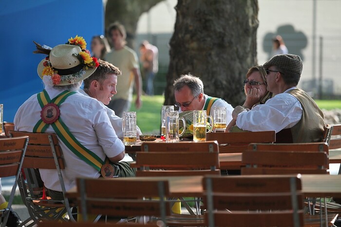 Königsbacher Biergarten am Deutschen Eck in Koblenz, Foto 9