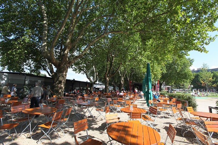 Königsbacher Biergarten am Deutschen Eck in Koblenz, Foto 5