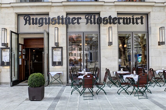 Speisekarte Restaurant Augustiner Klosterwirt in München