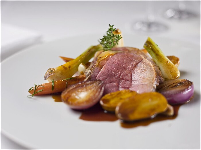 Vox Restaurant im Grand Hyatt in Berlin, Foto 1