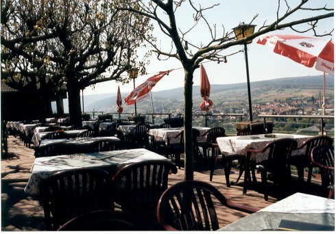 Restaurant Burgterrasse Clingenburg in Klingenberg am Main