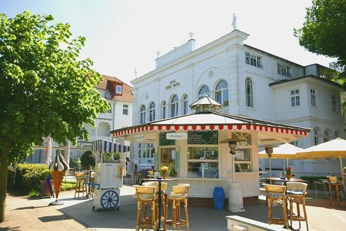 Brasserie im Villa Salve Hotel in Binz