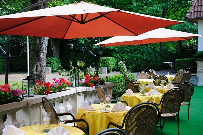 Restaurant Parkhotel Klüschenberg in Plau am See