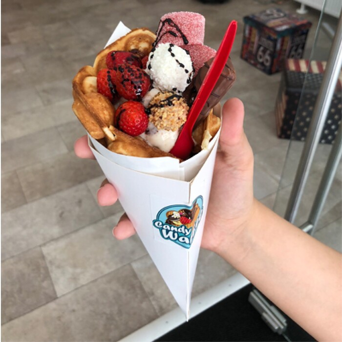 Candy Waffel  in Koblenz , Foto 6