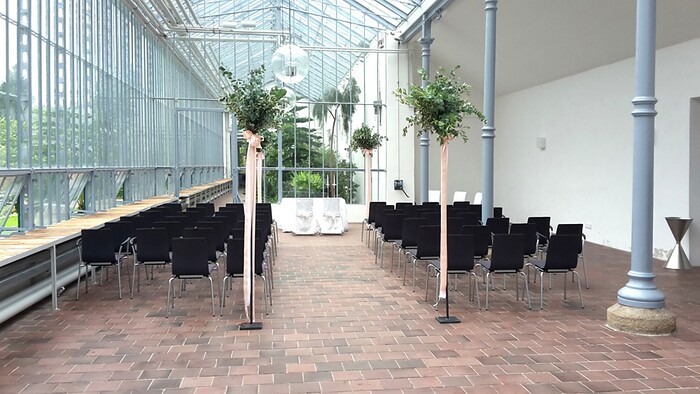 Schlosscafé im Palmenhaus in München, Foto 9
