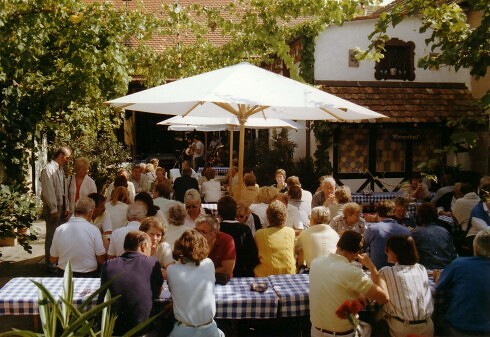 Restaurant Gutsausschank im Weingut Stauch in Kallstadt