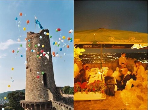 Restaurant Burgruine Windeck in Weinheim