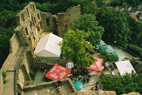 Burgruine Windeck  in Weinheim, Foto 2