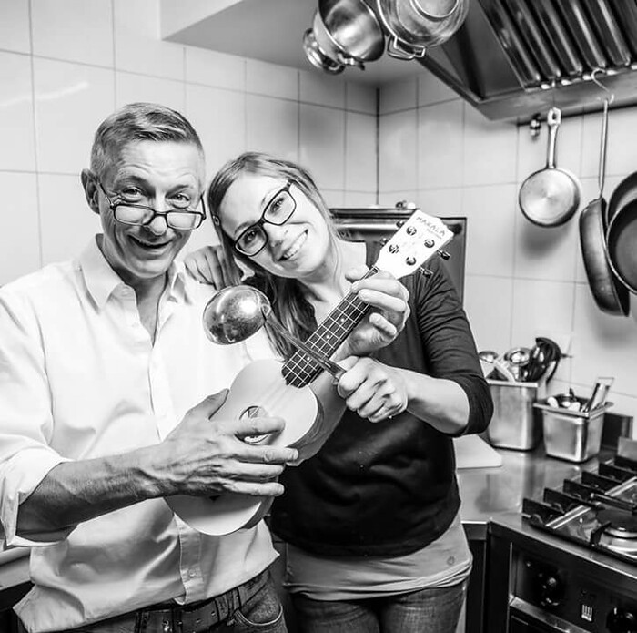 Frau Hopf im Schloßcafé in Tübingen, Foto 107