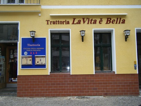 Trattoria La vita e Bella in Berlin