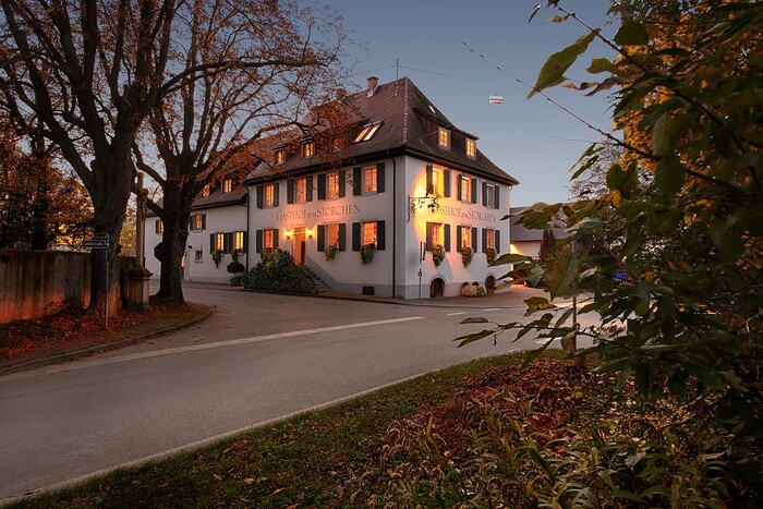 Speisekarte Storchen Restaurant Hotel in Bad Krozingen