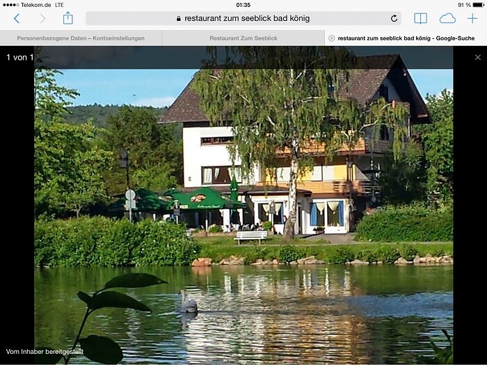Café & Restaurant Zum Seeblick in Bad König