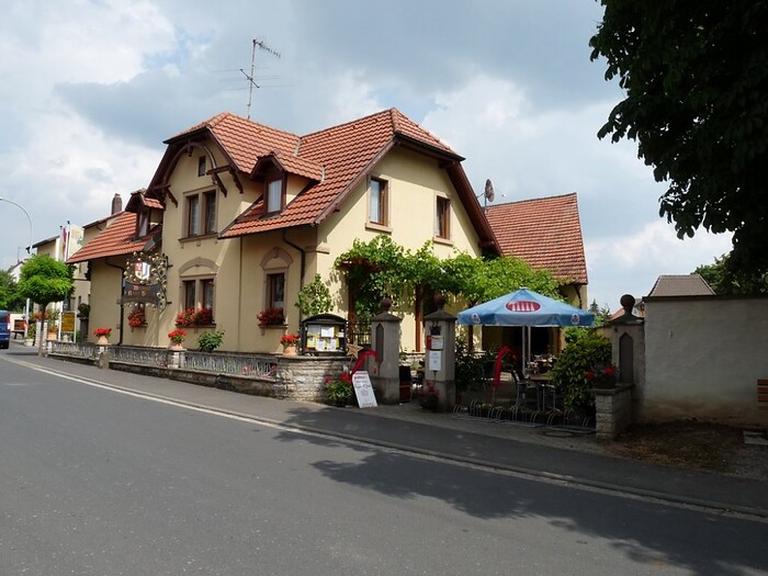 Restaurant Brauner Bär und weiße Taube in Volkach