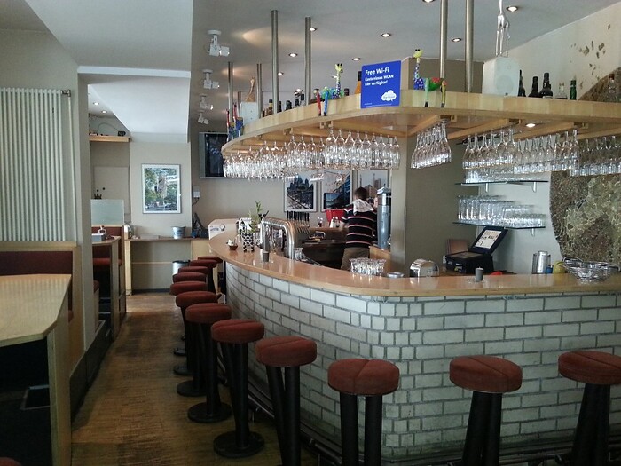 Restaurantkneipe Giraffe Cafe in Berlin, Foto 1