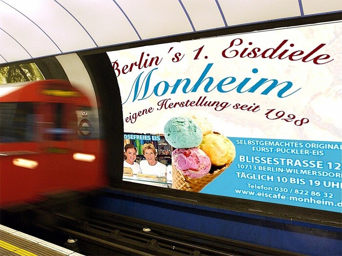 Eiscafe Monheim in Berlin, Foto 17