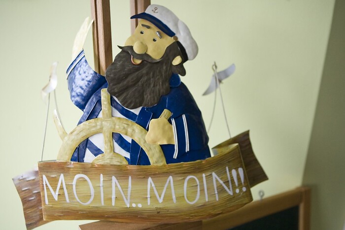 Kombüse im Hotel Ahoi in Breiholz