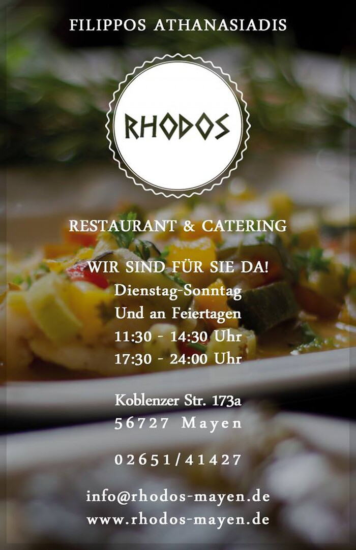 Restaurant Rhodos in Mayen