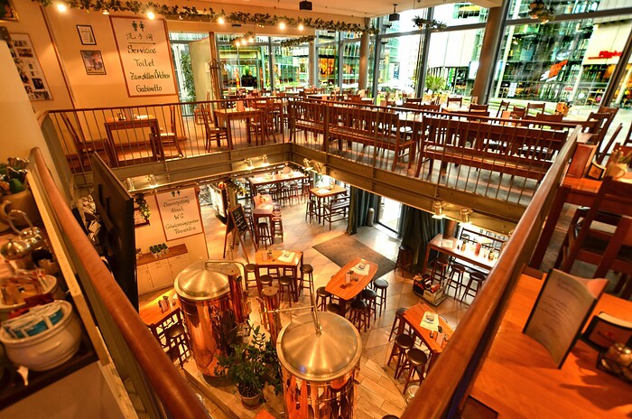 Lindenbräu im Sony Center in Berlin, Foto 5
