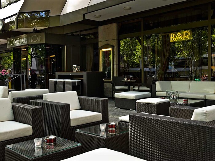 Redelsheimer im Hotel Mondial in Berlin
