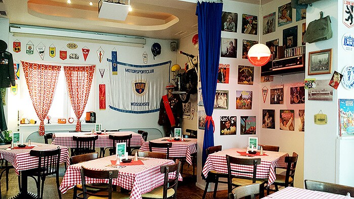 Speisekarte Restaurant DDR Speisegaststätte PILA in Berlin