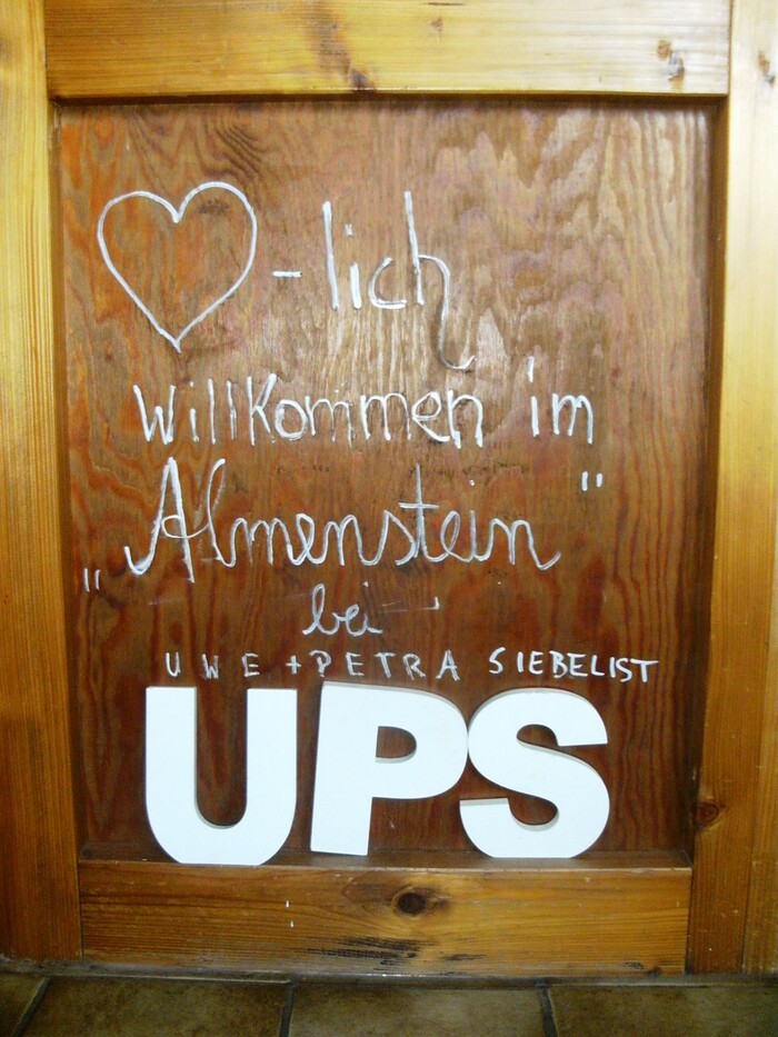 Almenstein ...bei UPS - das kleine Gasthaus in Heiligkreuzsteinach, Foto 9