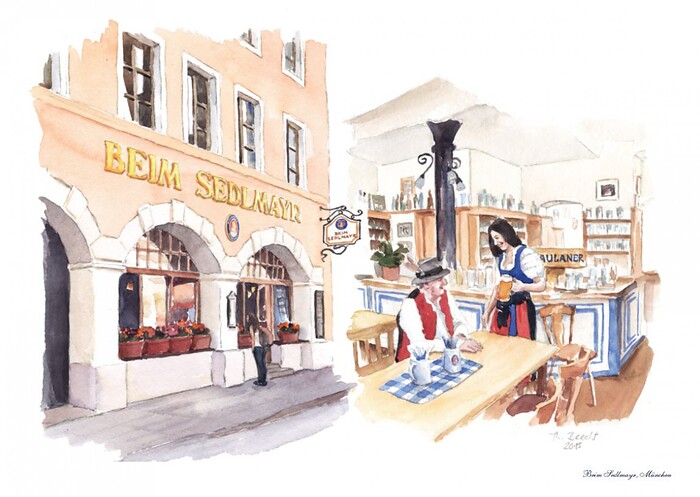 Speisekarte Restaurant Beim Sedlmayr in München