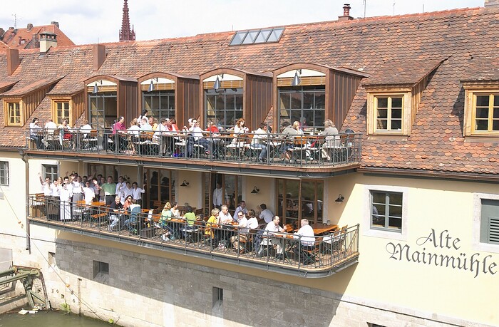 Alte Mainmühle in Würzburg, Foto 1