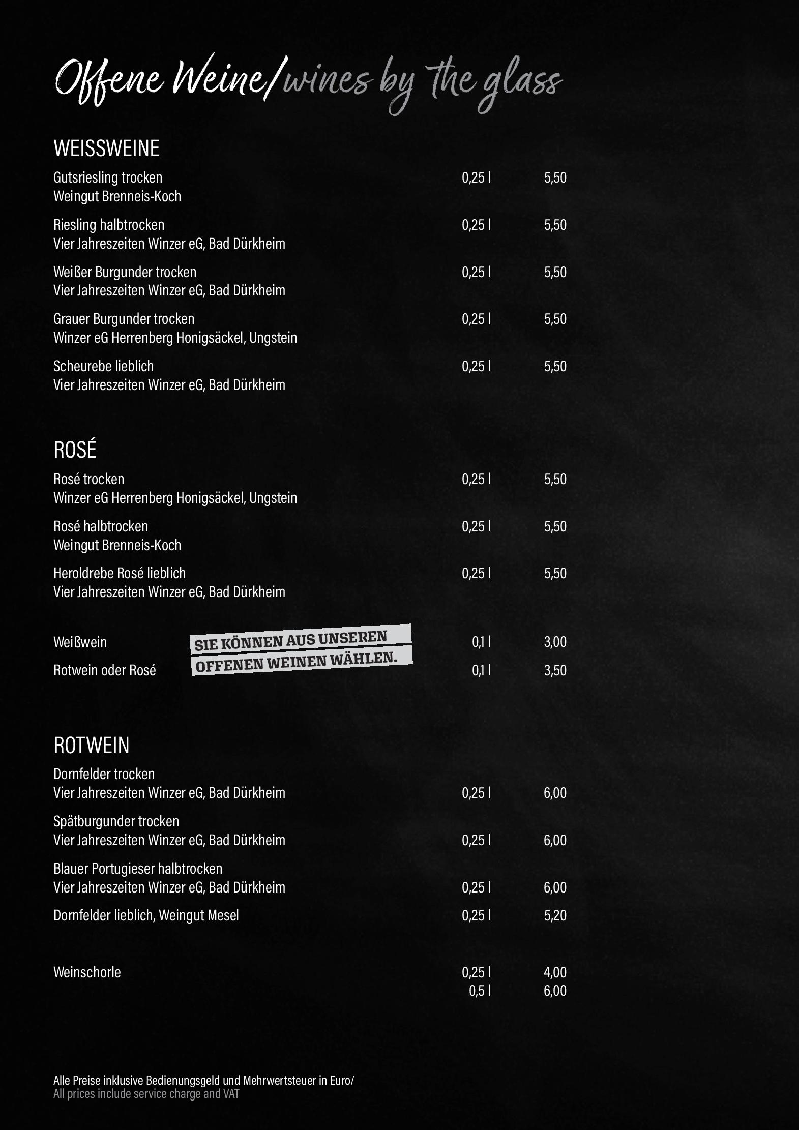 Speisekarte restaurant mercure hotel bad duerkheim an den salinen in